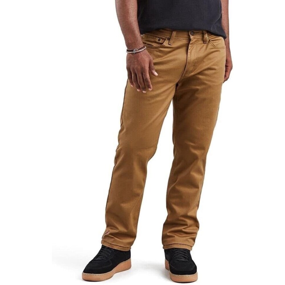 NWT $79.50 Levi's 541 Athletic Taper Stretch Jeans Brown Men's 46x30 Big & Tall
